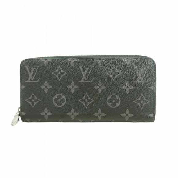Louis Vuitton Monogram Eclipse Zippy Wallet Horizontal M11611 Black  Men's - Picture 1 of 9